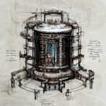 Da Vinci lehetetlen Tokamak rajza